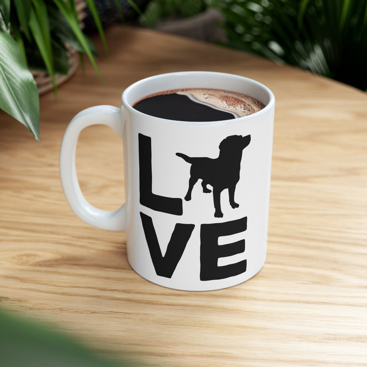 Love Dog Ceramic Mug 11oz