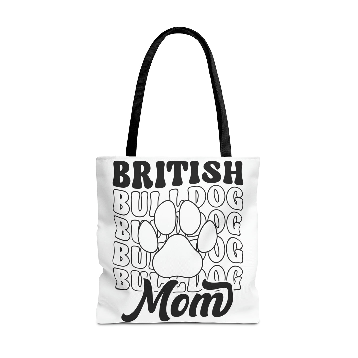 British Bulldog Mom Version 1 Tote Bag