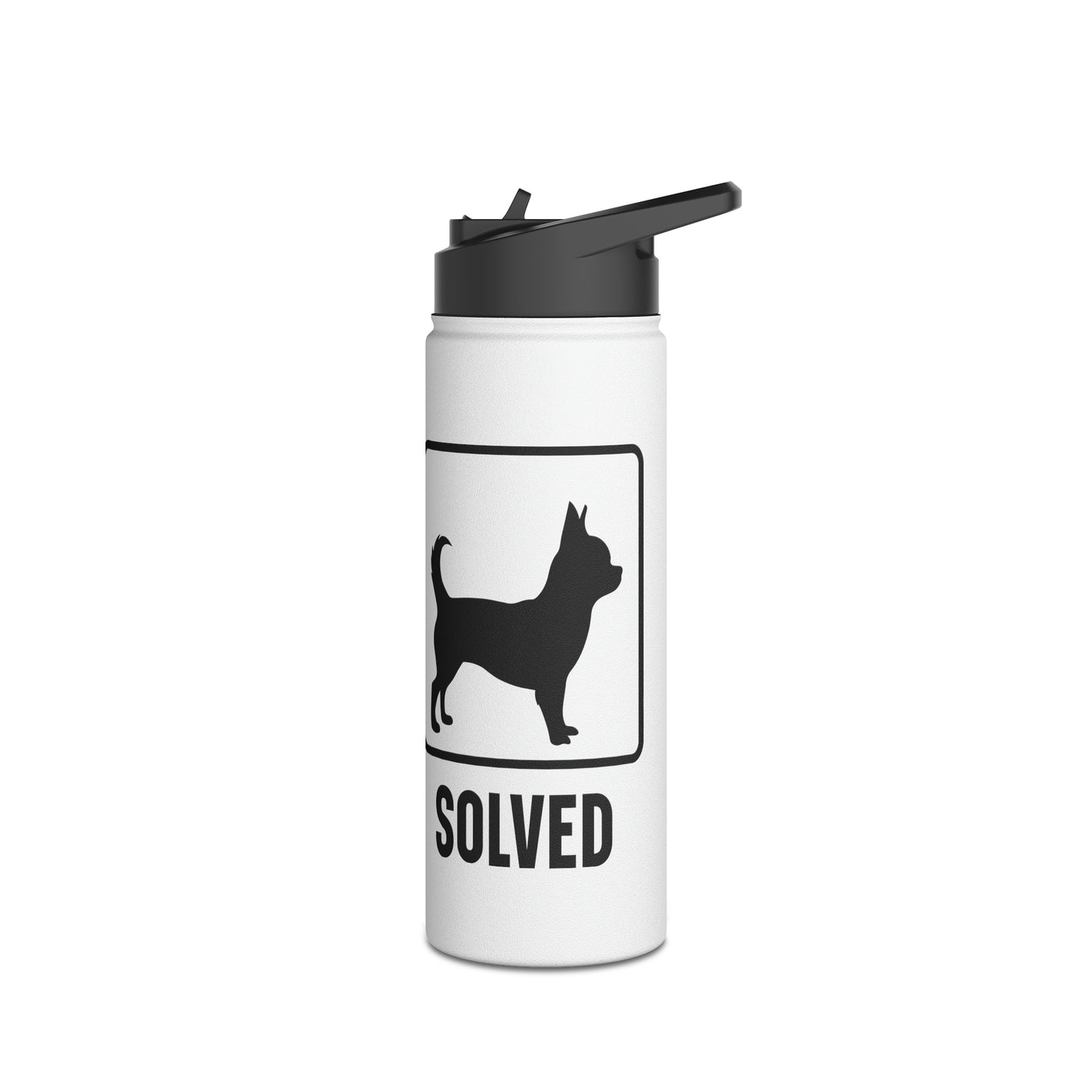 Chihuahua Problem Solved Water Bottle