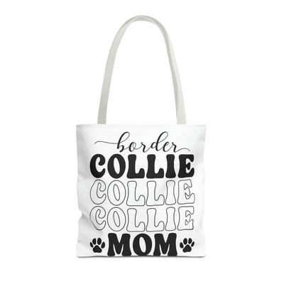 Border Collie Mom Tote Bag