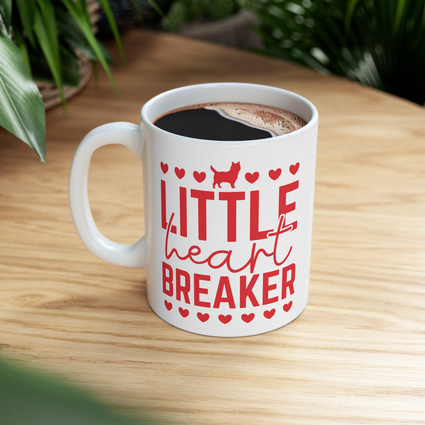 Little Heart Breaker Ceramic Mug  11oz