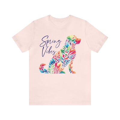 Spring Vibes Colored Print T-Shirt