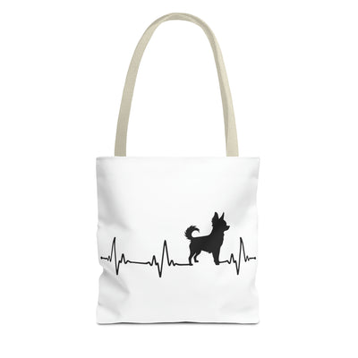 Chihuahua Heartbeat Tote Bag