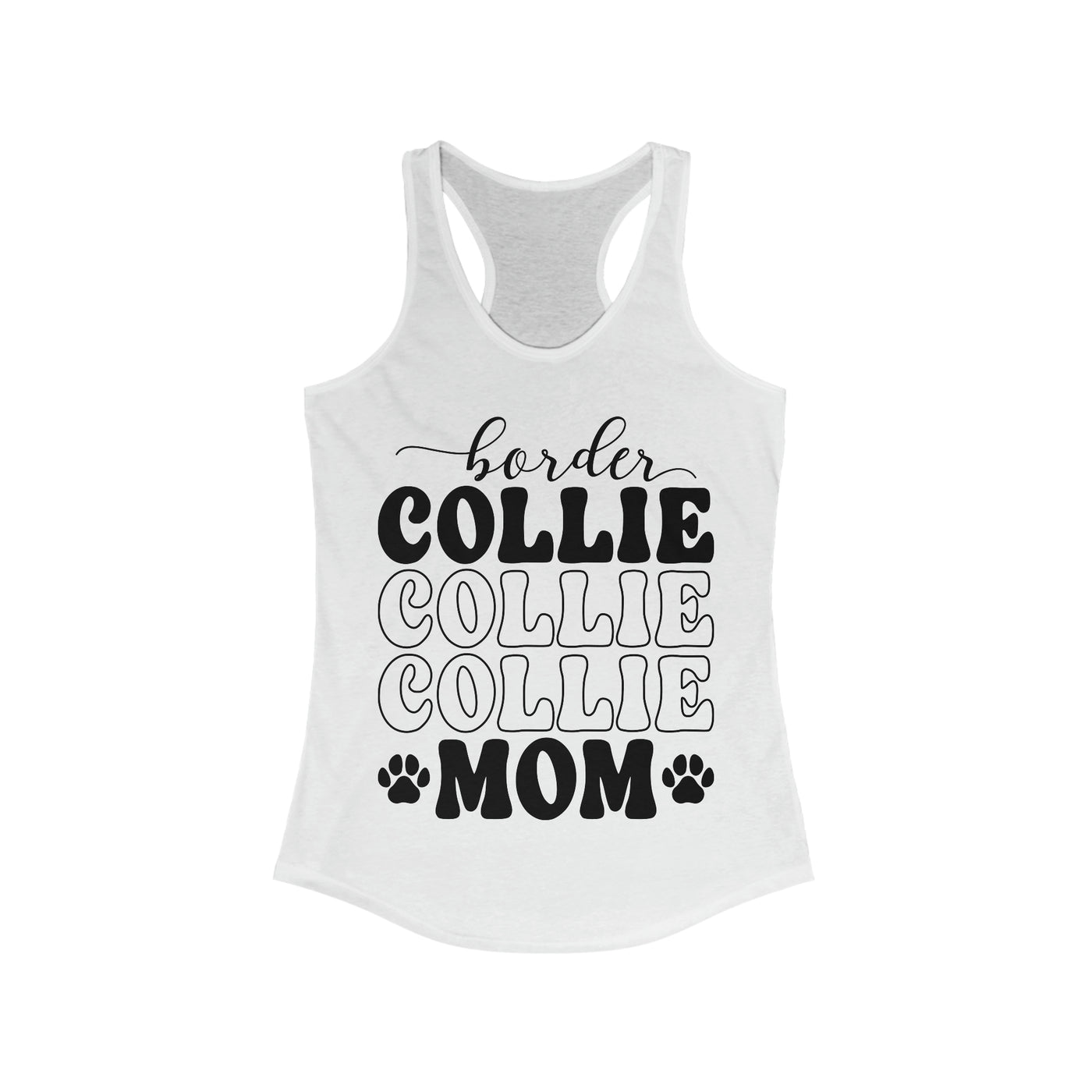 Border Collie Mommy Tank Top