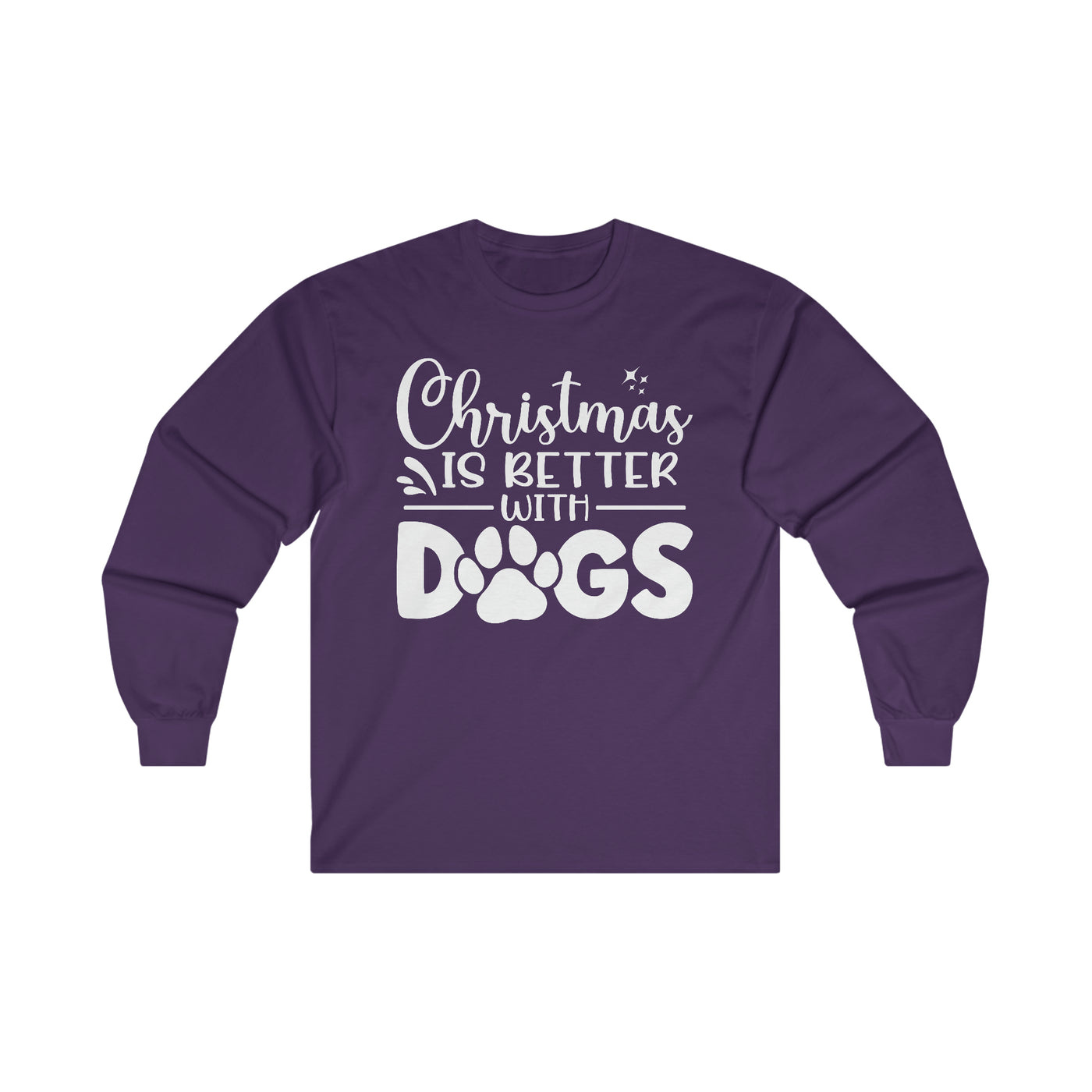 Christmas is Better with Dogs Longsleeve