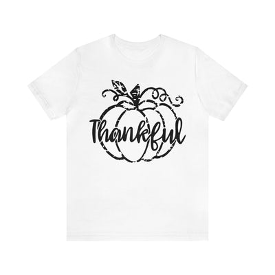 Thankful Pumpkin Black Print T-Shirt
