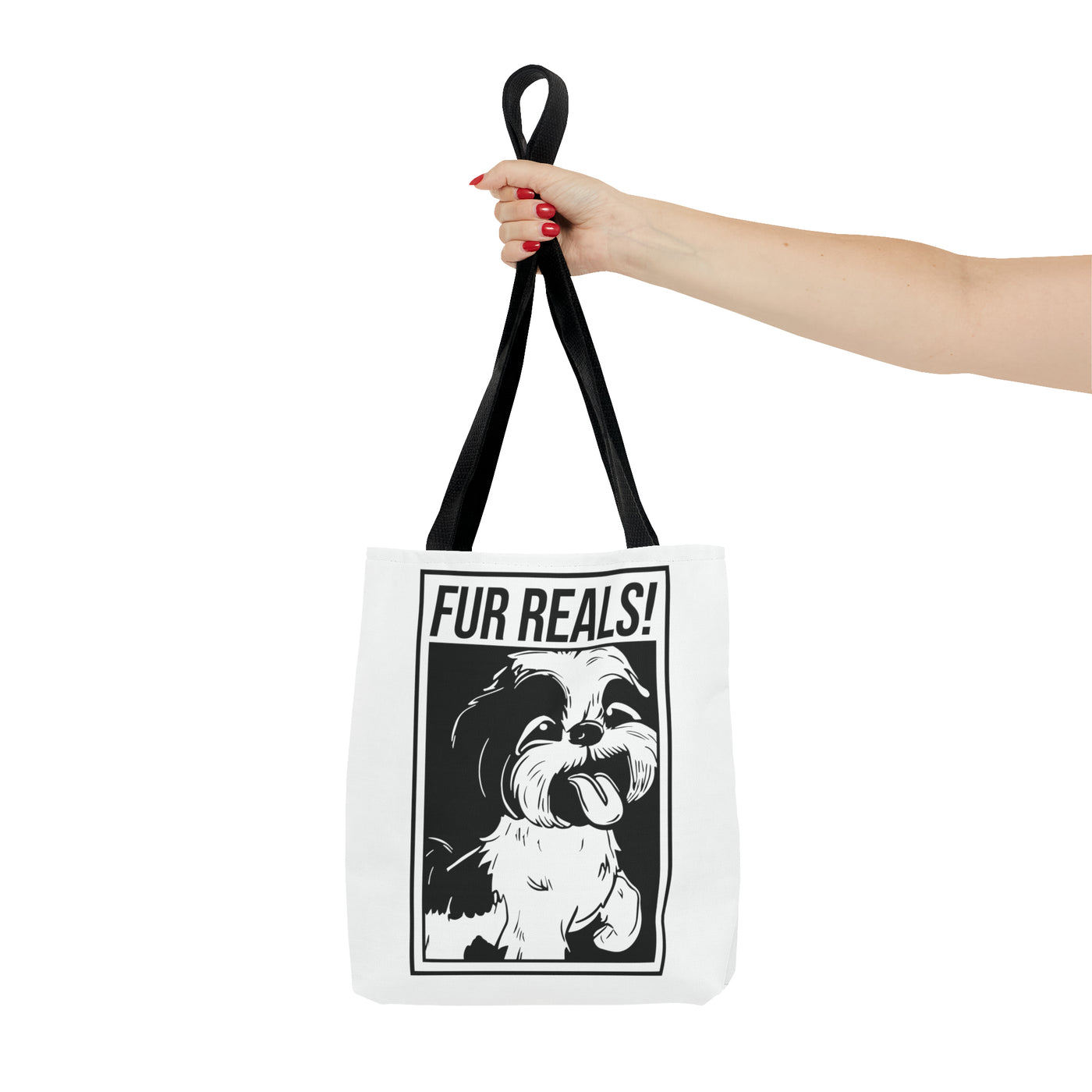 Fur Real Shih Tzu Tote Bag