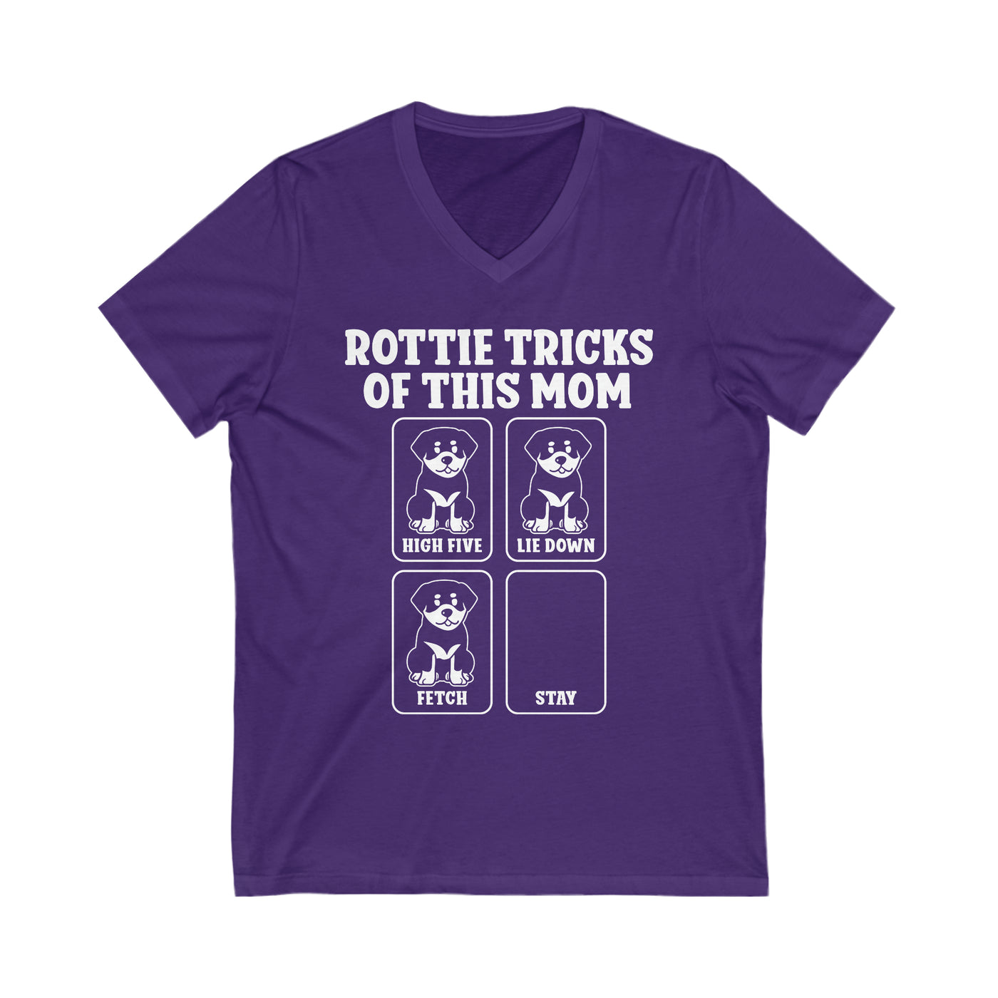 Rottie Tricks V-Neck