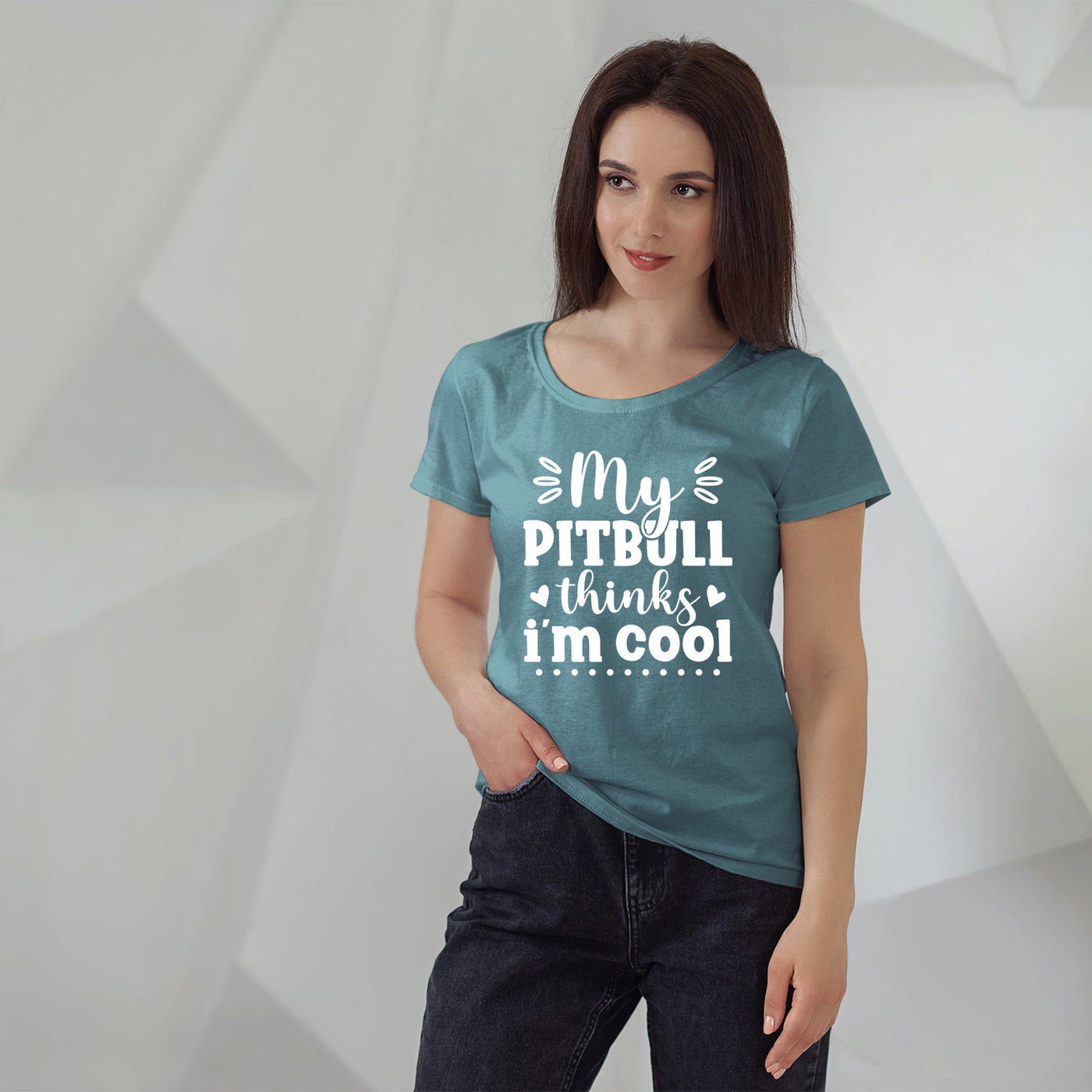 My Pitbull Thinks I'm Cool T-Shirt