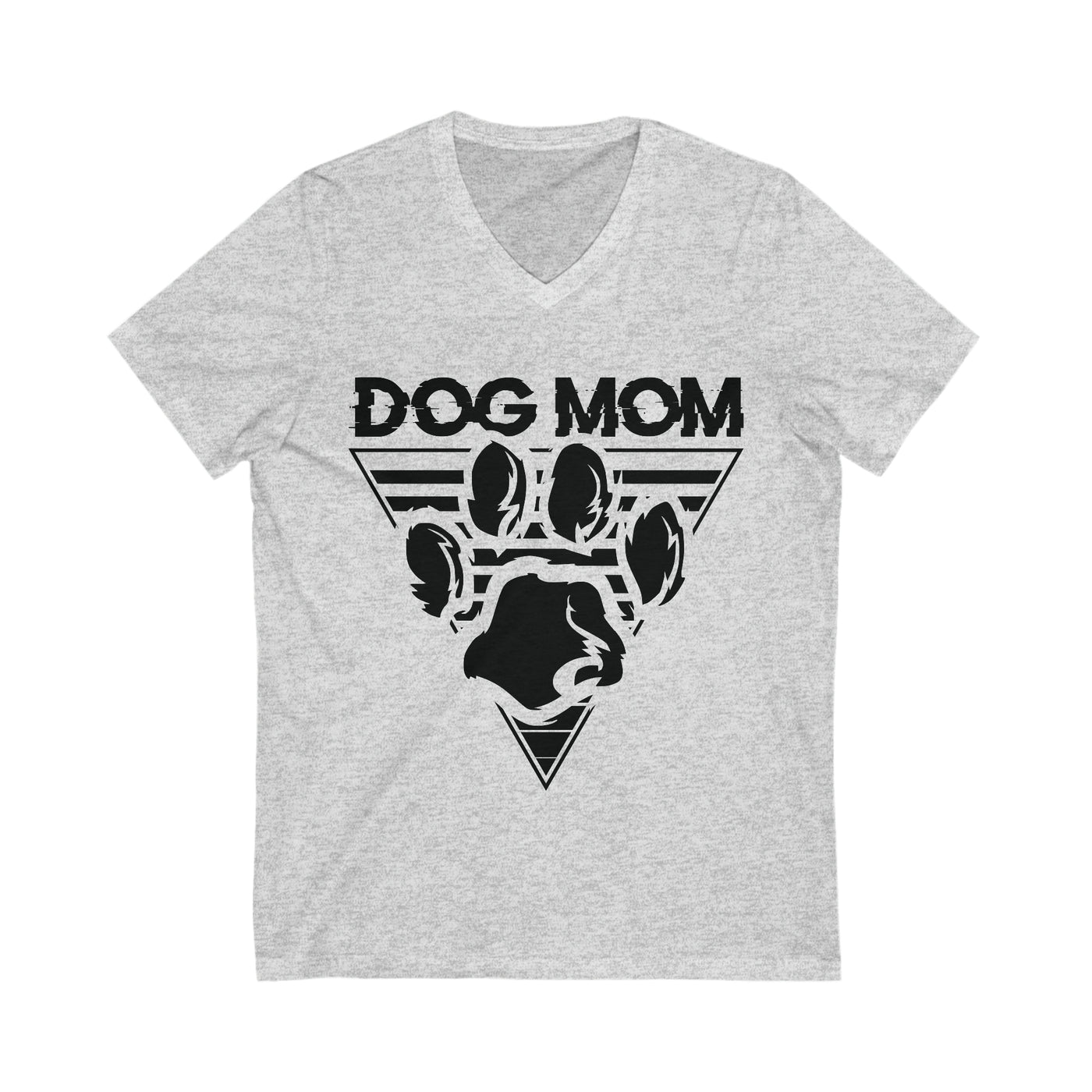 Dog Mom Synthwave V-Neck