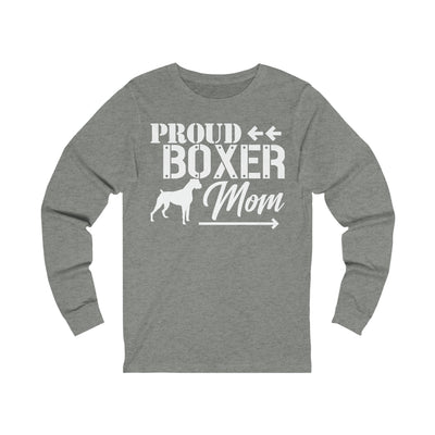 Proud Boxer Mom Long Sleeve