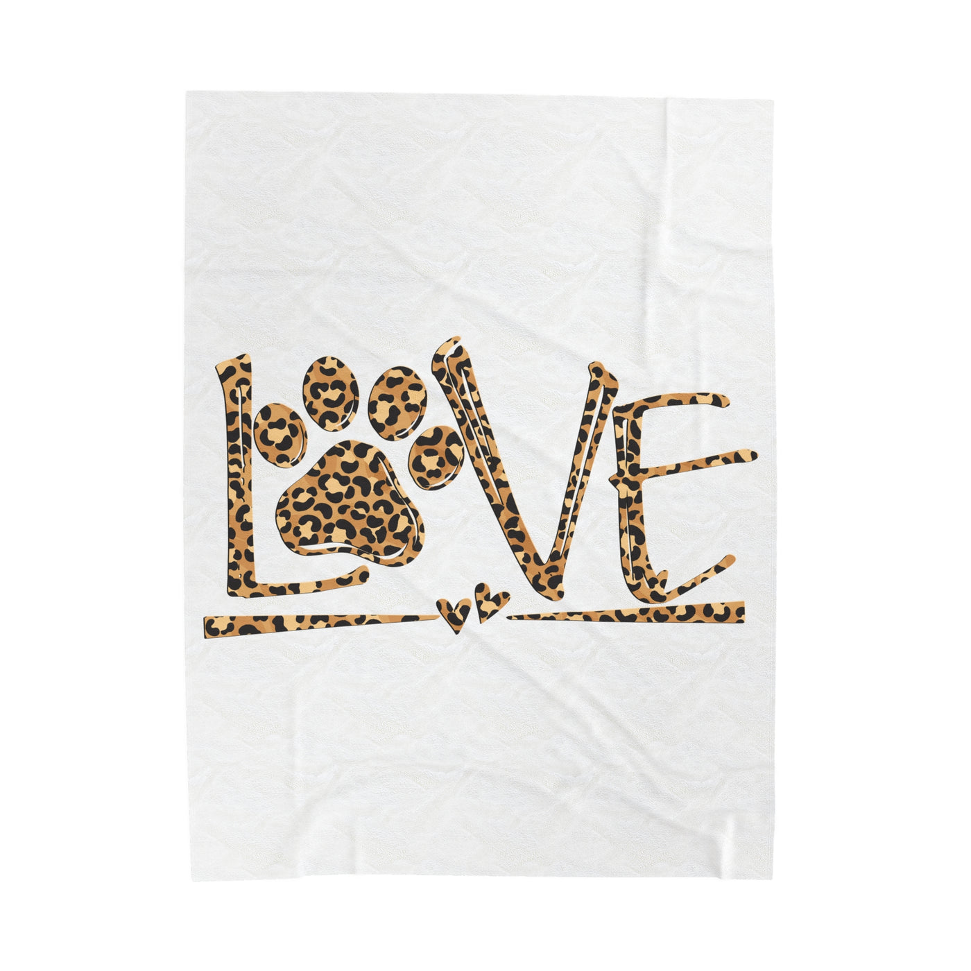 Dog Love Cheetah Blanket