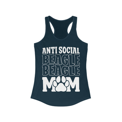 Antisocial Beagle Mom Tank Top