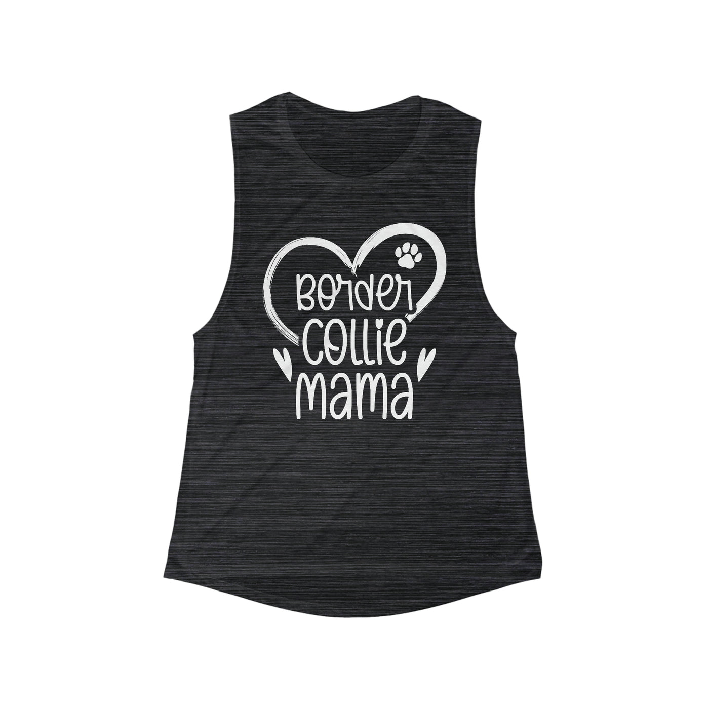 Border Collie Mama Muscle Tank