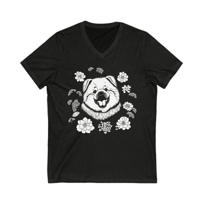 Chow Chow Floral V-Neck