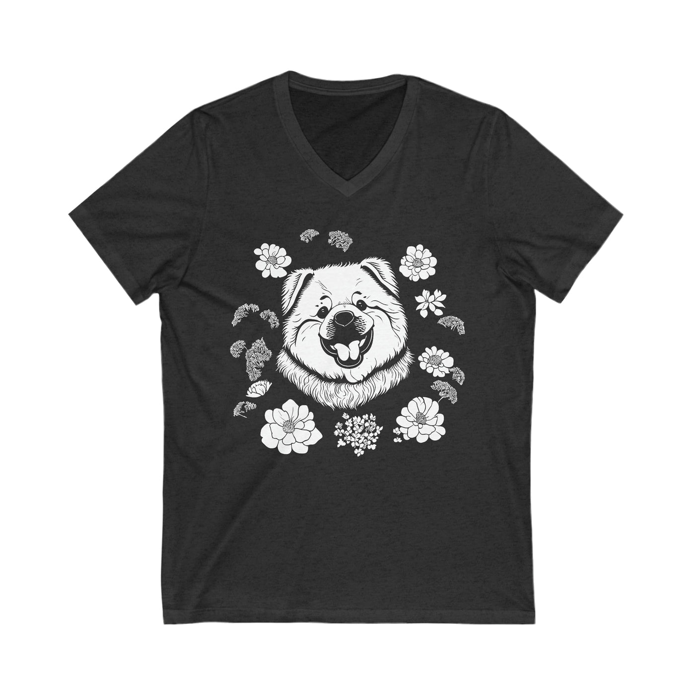 Chow Chow Floral V-Neck
