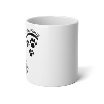 The Way To My Heart Is Paved With Paw Prints Mug