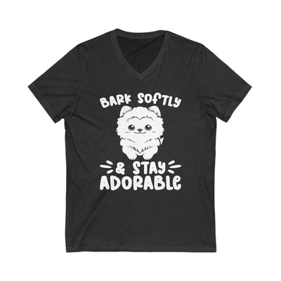 Bark Softly And Stay Adorable V-Neck