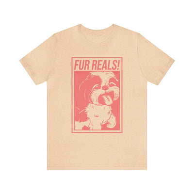 Fur Real Shih Tzu Colored Print T-Shirt