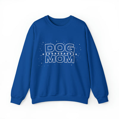 Dog mom star wars White Print Sweatshirt