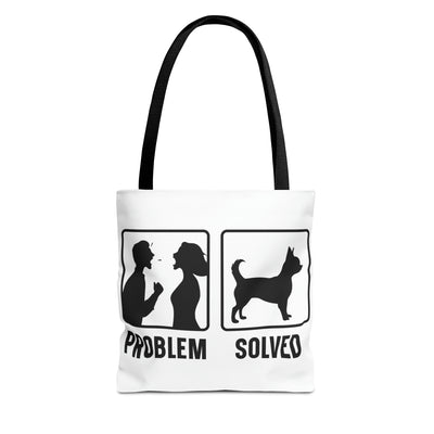 Chihuahua Problem Solved Tote Bag