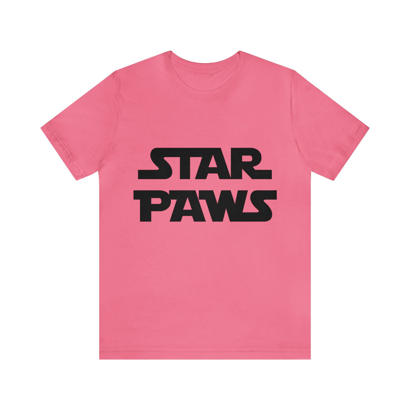 Star Paws Black Print T-Shirt