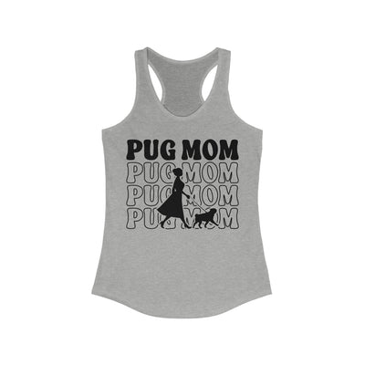 Pug Mom Walking Tank Top