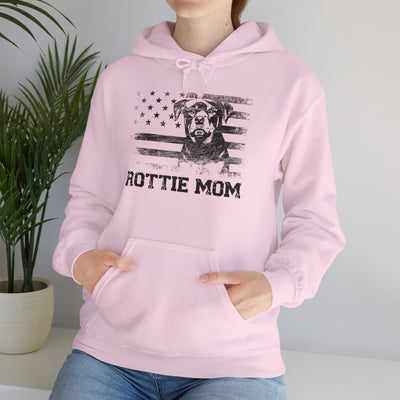 American Rottweiler Mom Hoodie