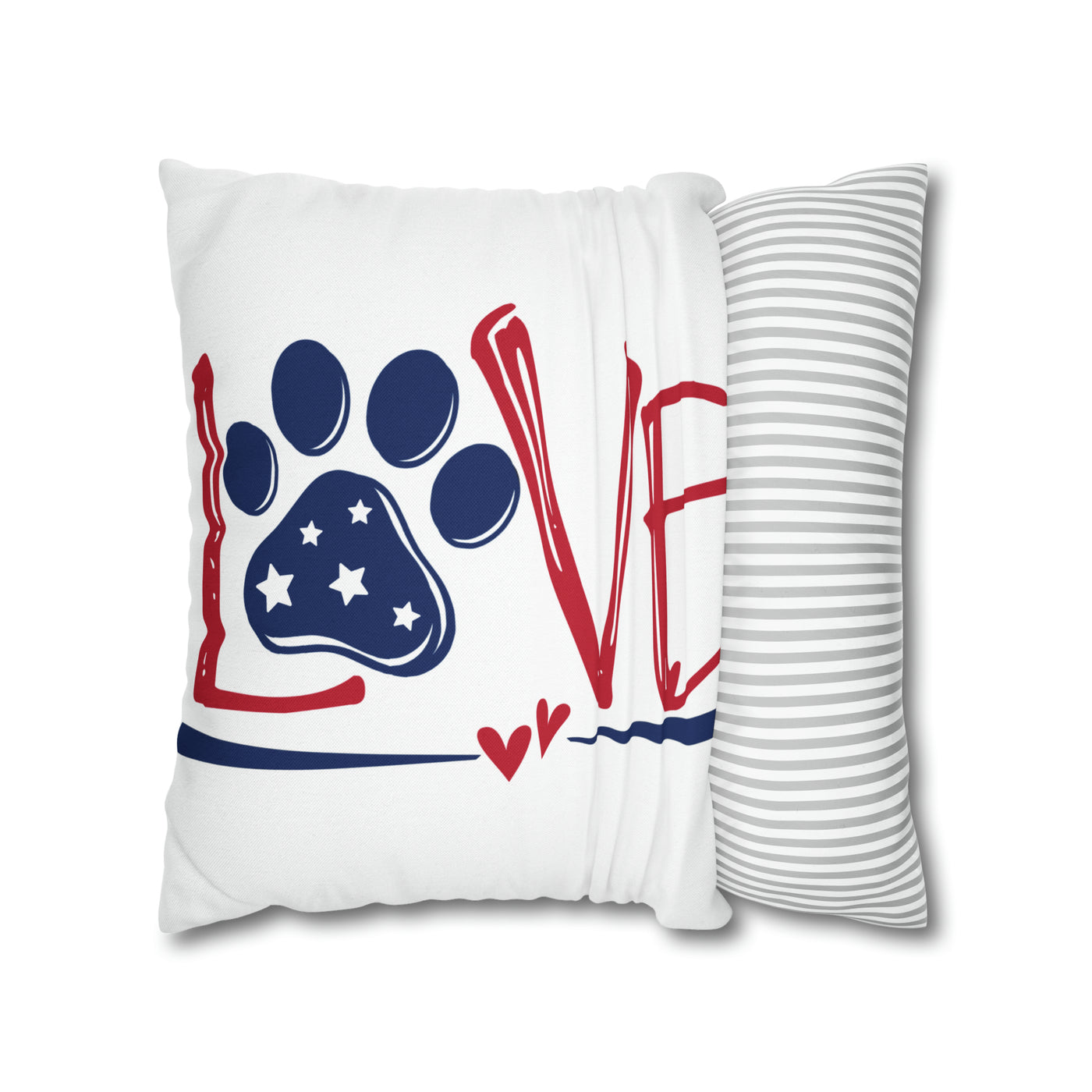 Dog Love - Americanized Square Pillow Case