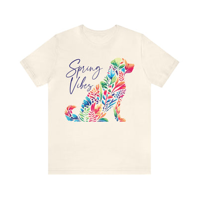 Spring Vibes Colored Print T-Shirt