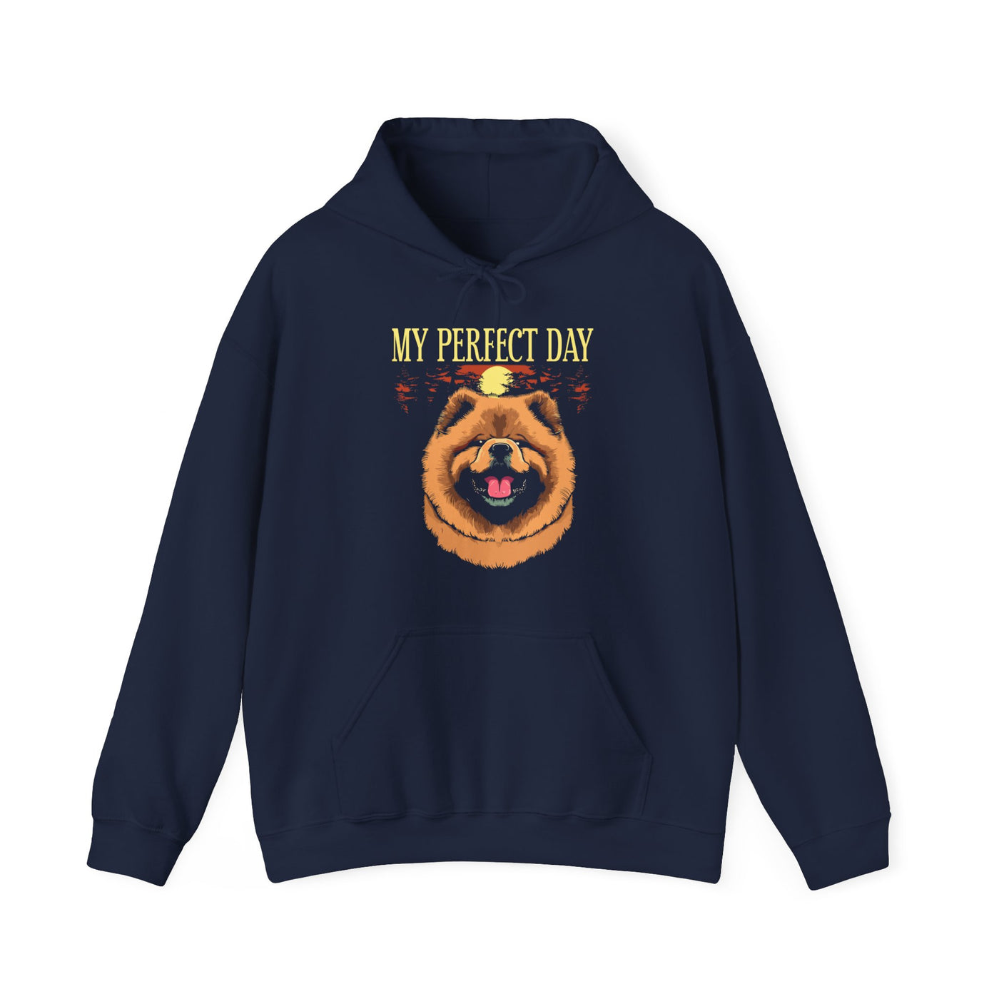 My Perfect Day Chow Chow Hoodie