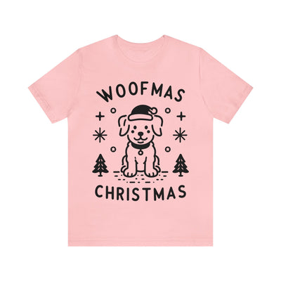 Woofmas Christmas Black Print T-Shirt