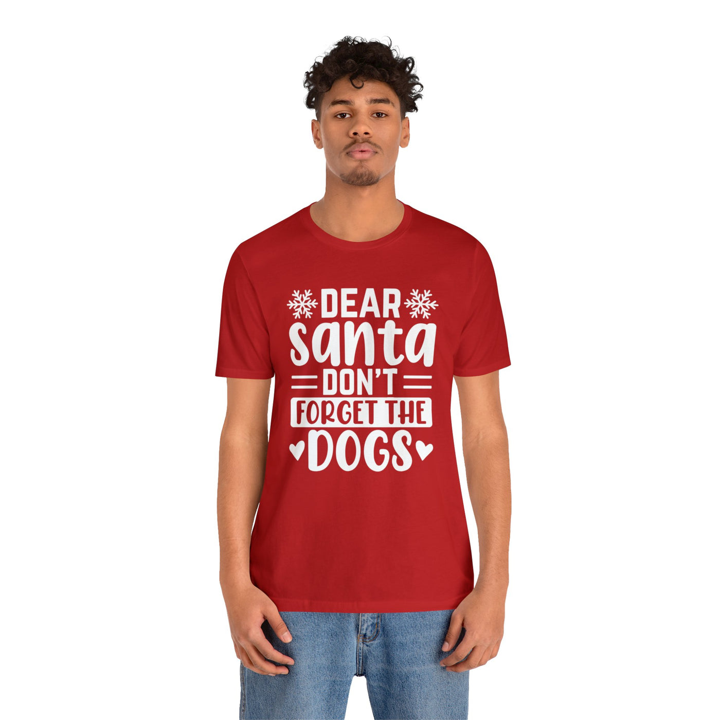 Dear Santa Don't Forget the Dogs T-Shirt