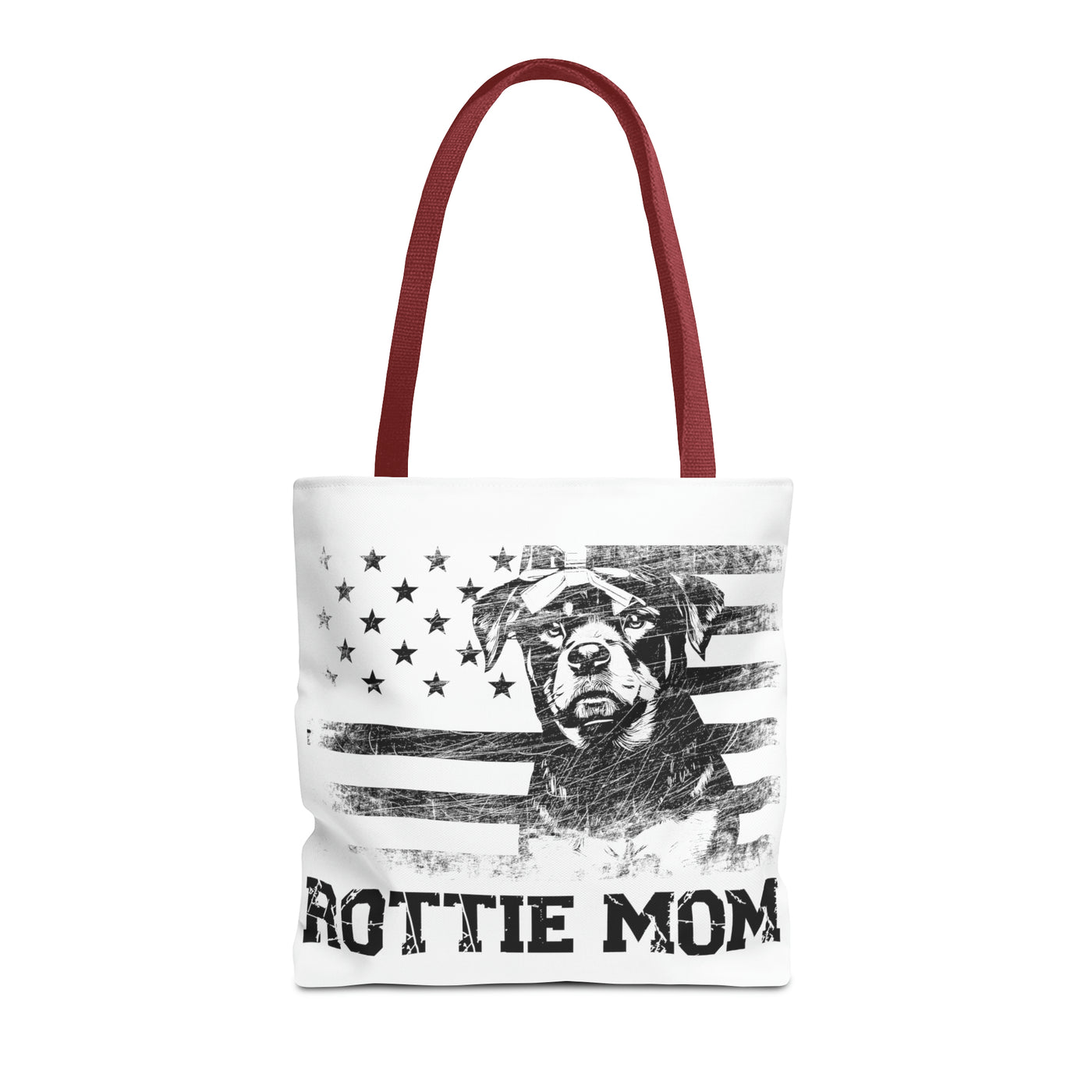 American Rottweiler Mom Tote Bag