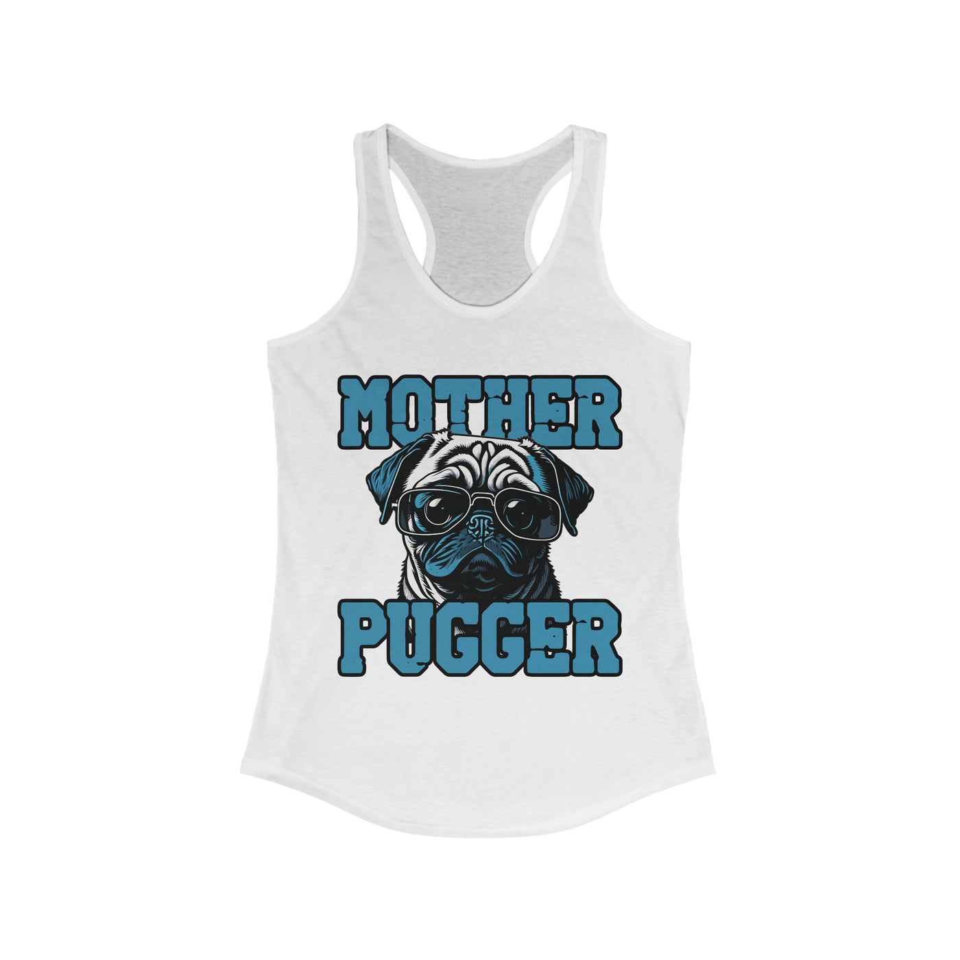 Mother Pugger Colored Print Tank Top