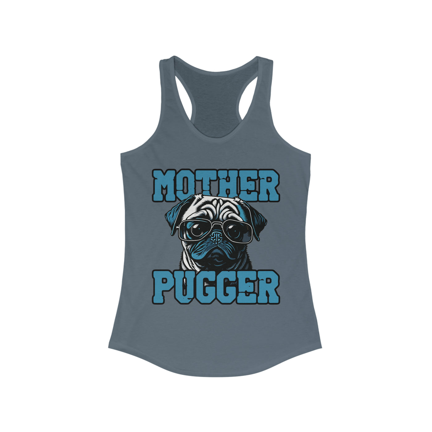 Mother Pugger Colored Print Tank Top