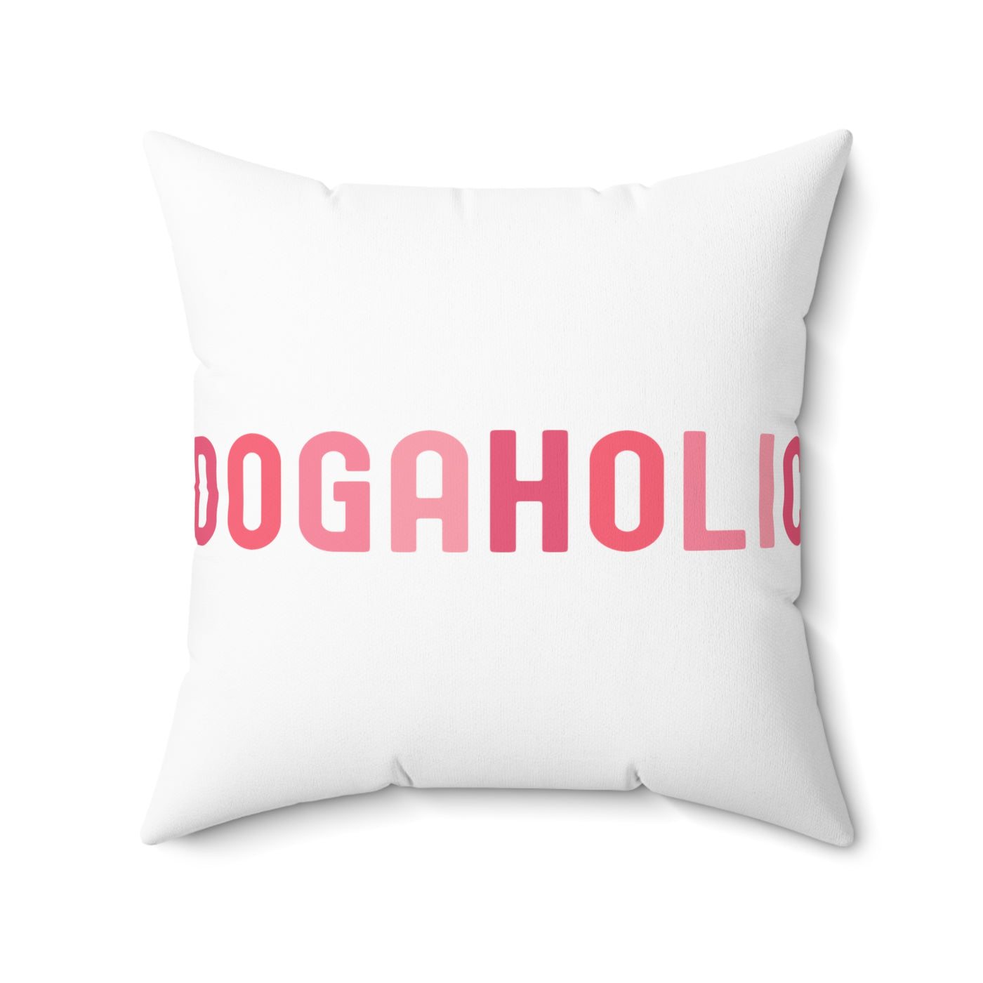 Dogaholic Square Pillow