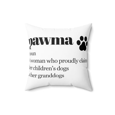 Pawma Noun Square Pillow