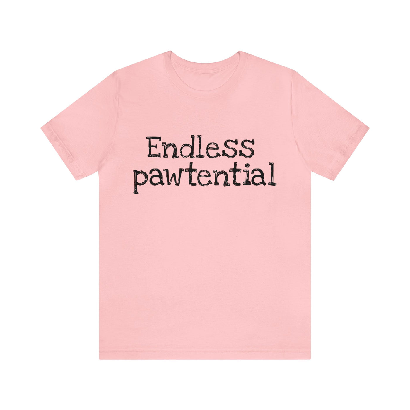 Endless Pawtential Black Print T-Shirt