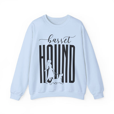 Basset Hound Dog Walking Sweatshirt