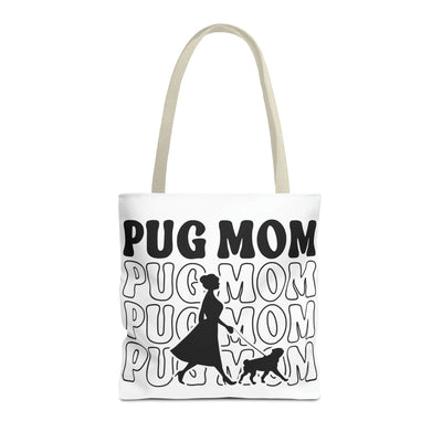 Pug Mom Walking Tote Bag