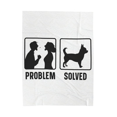 Chihuahua Problem Solved Blanket