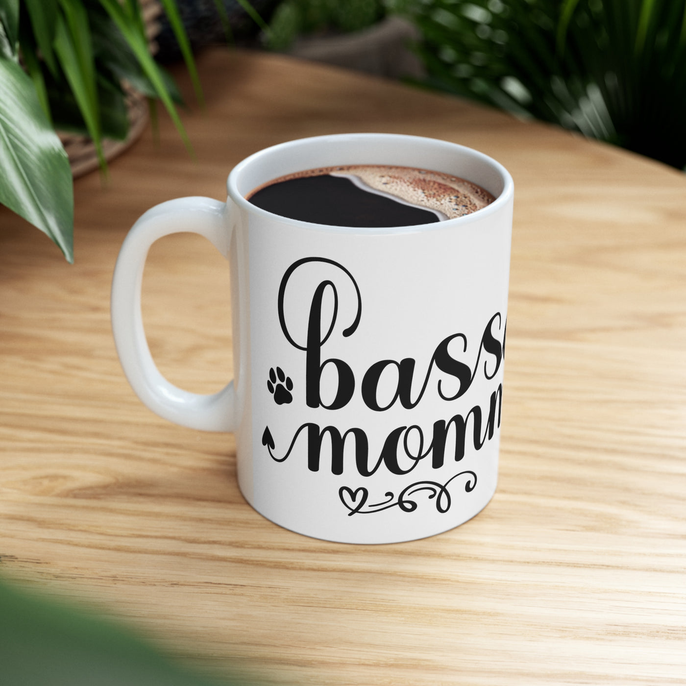 Basset Mommy Ceramic Mug