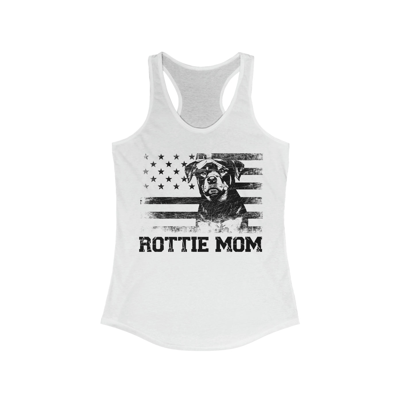 American Rottweiler Mom Tank Top