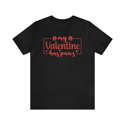 My Valentine Has Paws Version 2 T-Shirt
