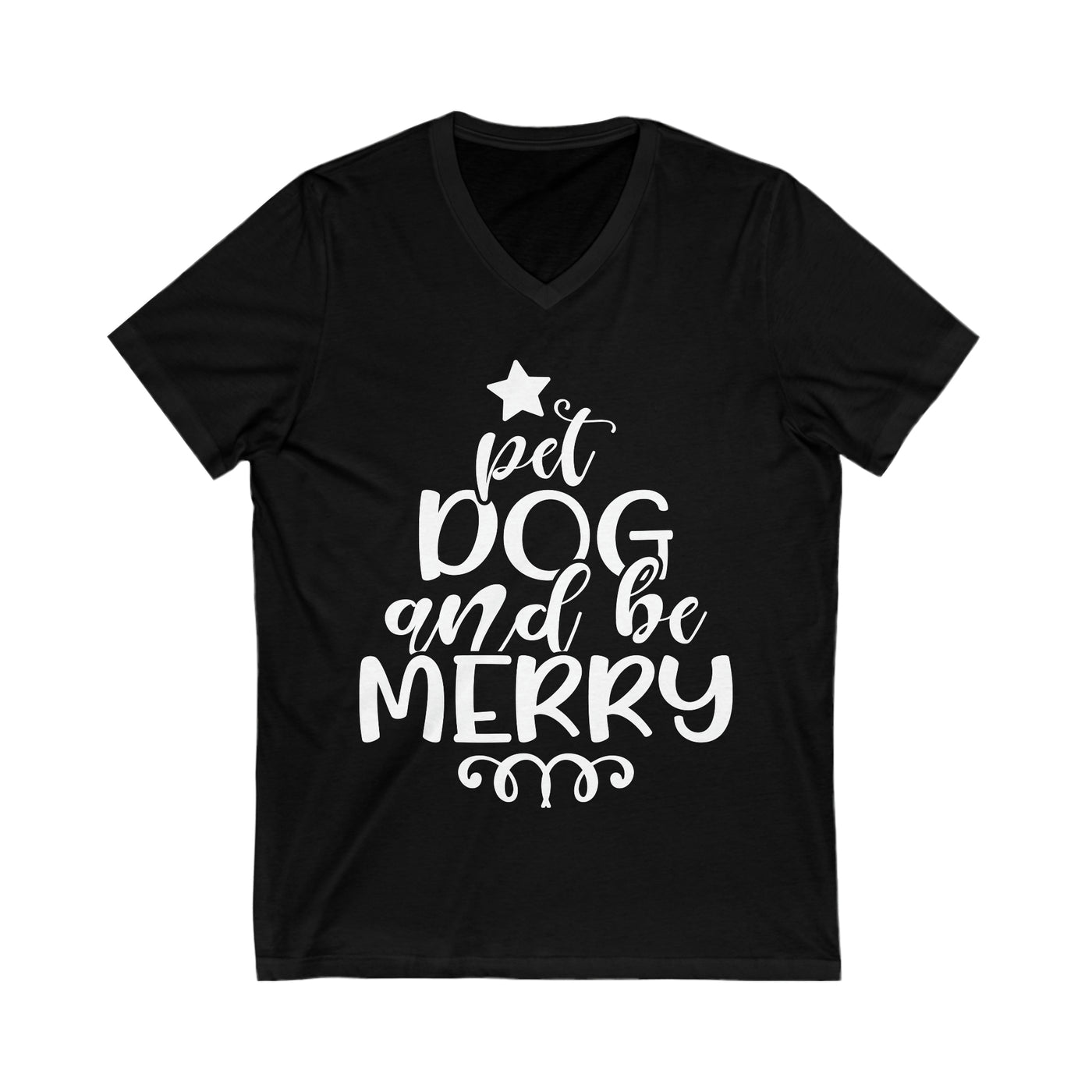 Pet Dog and be Merry V-Neck