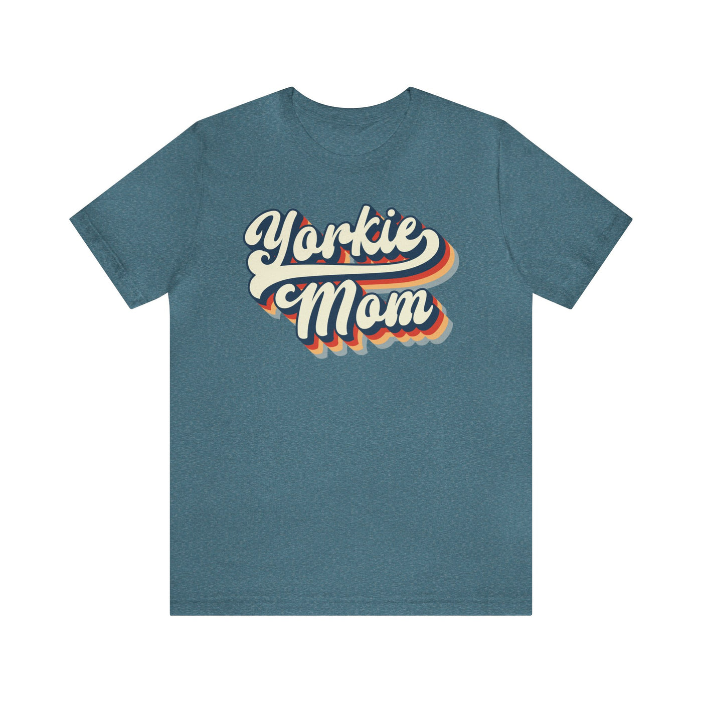 Retro Yorkie Mom T-Shirt