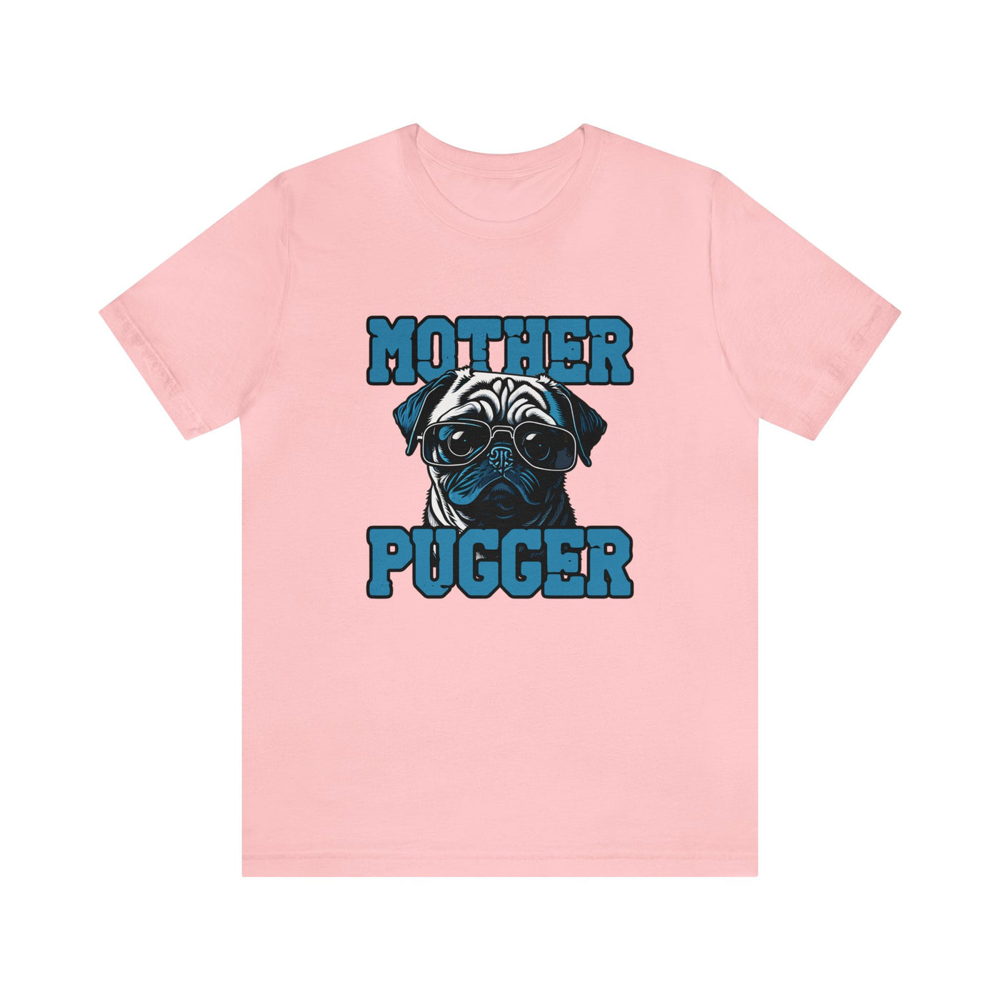 Mother Pugger Colored Print T-Shirt