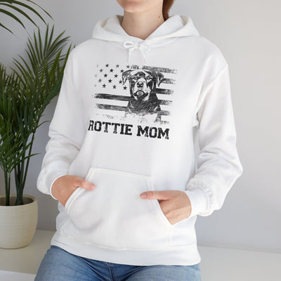 American Rottweiler Mom Hoodie