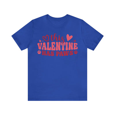 This Valentine Has Paws Version 1 T-Shirt